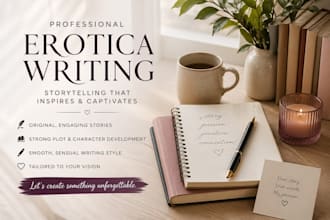ghostwrite 1000 words of erotica