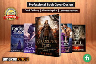 design a professional book and ebook cover