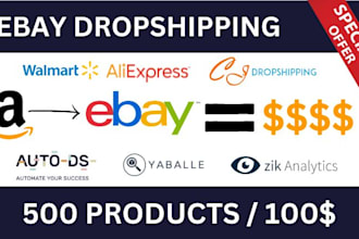 do amazon to ebay dropshipping, ebay product listing