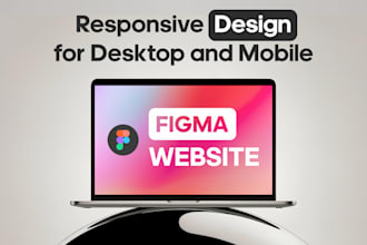 create a professional figma website design for your business