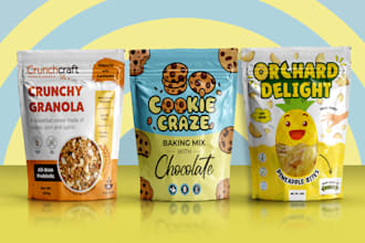 do packaging design, food packaging design, pouch design, bag design