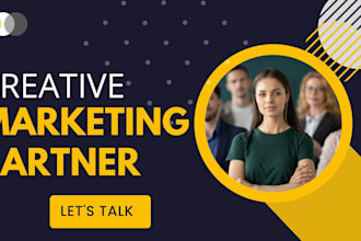 be your social media partner and media buyer