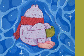 draw children book illustrations for you