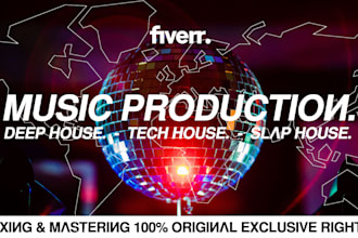 make best quality house music production