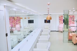 write a customized beauty shop, cosmetics, hair salon and massage business plan