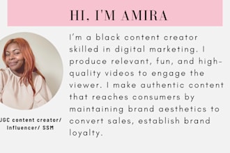 be your content creator and manager