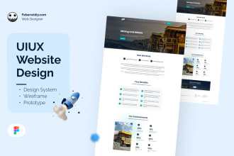 create a website design focused on your unique branding