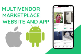 multi vendor e commerce marketplace website and app