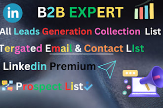 do leads generation prospecting and linkedin in USA