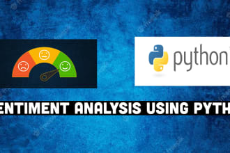 perform sentiment analysis using python