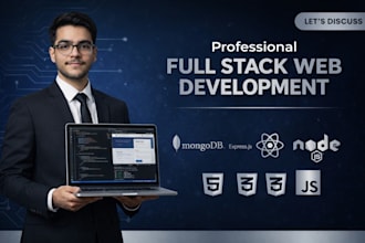 be your full stack web developer as a mern stack developer