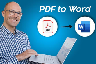 convert PDF to word or doc file