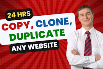 replicate website layout, duplicate website front end design, edit frontend site