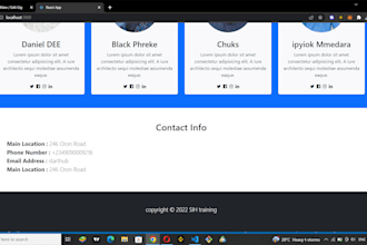 develop your reactjs web app as react js developer