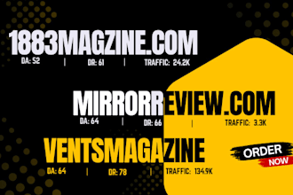 do high da guest post on fashion, beauty, magazine with guest post backlink