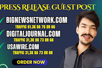 do guest posting usawire, bignewsnetwork, digitaljournal,com