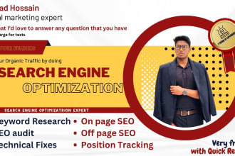 create SEO strategy and planning