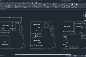 design the best 2d floor plan for your desired project