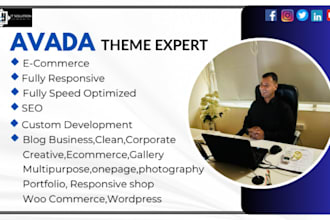 design fast, SEO friendly woocommerce site with avada theme