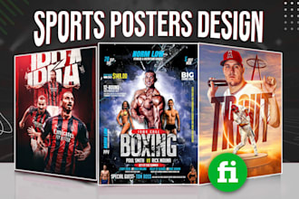 create sports flyer, gym flyer, and fitness flyer poster
