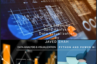 write code in python to do data analysis, visualization and eda