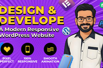 responsive and modern and responsive wordpress website