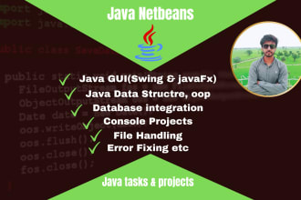 do java swing or console programming in netbeans