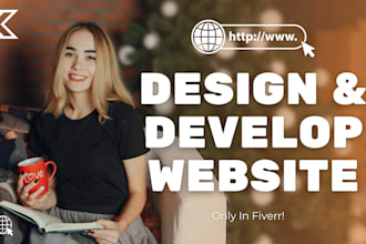 design and develop a professional website