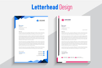 corporate business letterhead design