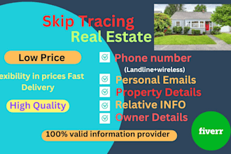 do real estate skip tracing