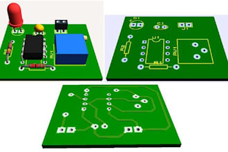 design electronics circuit  on proteus