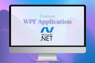 create custom c sharp wpf desktop apps