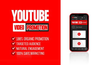 do supper fast organic youtube video promotion to get viral video