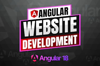 develop or modify your angular website development
