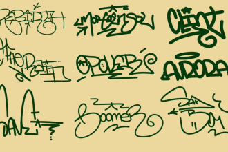 create graffiti tag and logo for you or for your brand