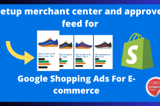 setup google shopping ads campaign and fix merchant center suspension
