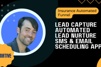 build an automated sales funnel or website for your medicare insurance agency