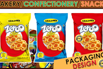 design for snack, confectionery, and beverage products