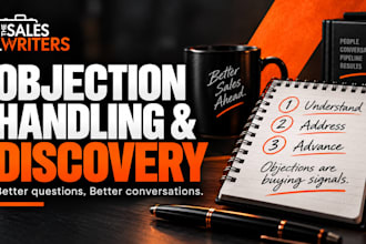 create sales discovery questions and objection handling that sounds human