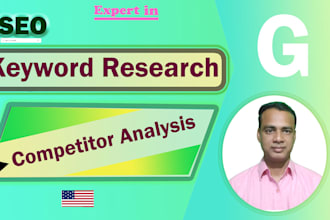 do advance SEO keyword research and competitor analysis