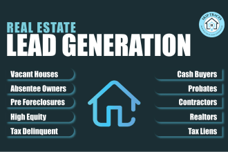 do real estate lead generation, motivated sellers, cash buyers with skip tracing