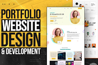 design and develop portfolio website for your company and for your business