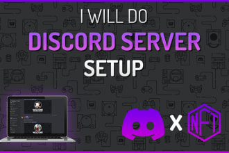 do custom discord server setup for your community