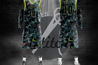 do basketball uniform and jersey design