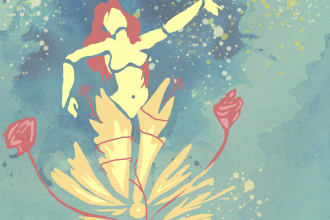 create an amazing editorial illustration