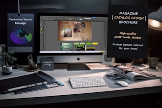 create or edit any adobe indesign project