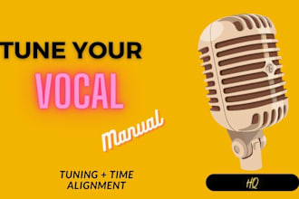 tuning your vocal track manually