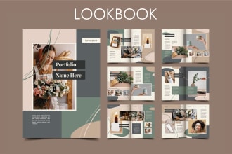 design creative product catalog, brochure, lookbook,sell sheet,flyer and booklet
