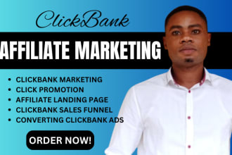 clickbank affiliate marketing, clickbank landing page, affiliate marketing