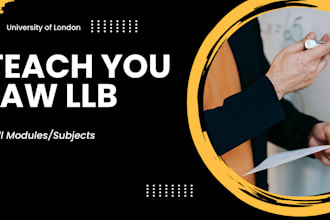teach you law llb